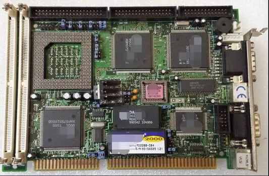 SSC-5x86HVGA REV:1.8 100% OK Original IPC ISA Bus Industrial Motherboard Half-Size CPU Card PICMG1.0 Mainboard With CPU RAM