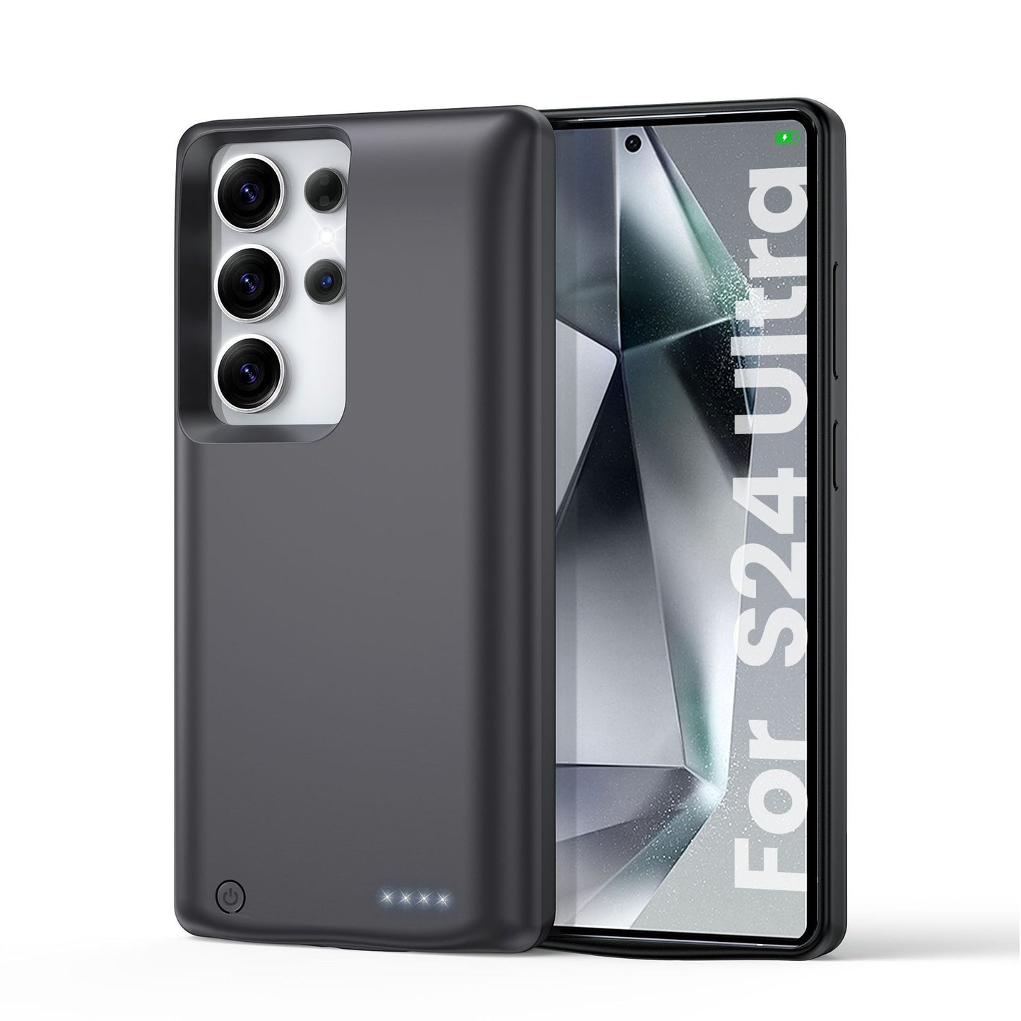 Applicable to Samsung S25/24/S23/S22ultra Back Clip Battery Power Bank Soft Gel Cross-Border Amazon Sale