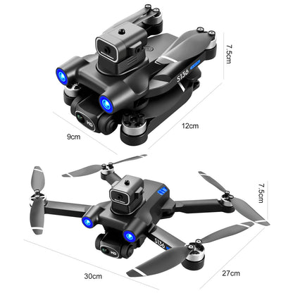 Cross-Border S136Uav GPS Positioning Brushless Motor HD Dual Camera Aerial Photography Obstacle Avoidance Remote Control Aircraft Drone