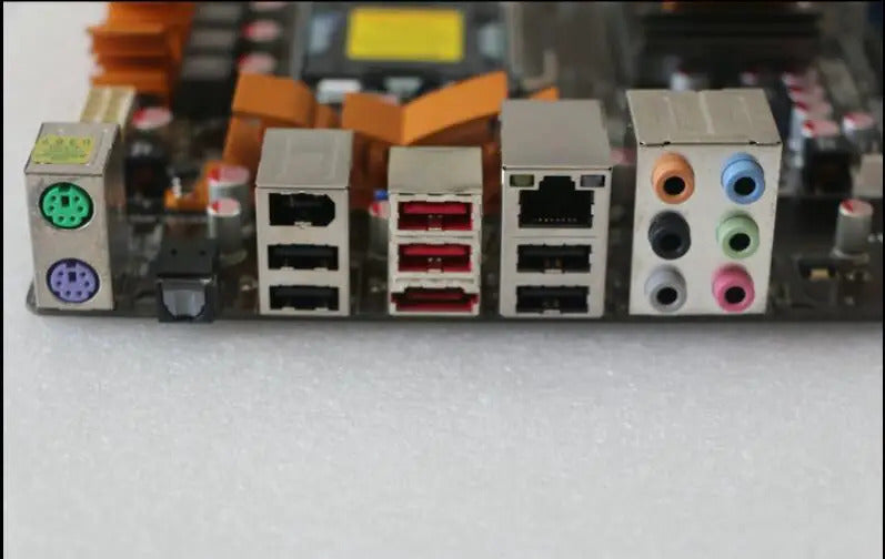 P5QD 100% OK Original IPC motherboard TURBO DDR2 LGA775 2*PCI P45 support Q8400