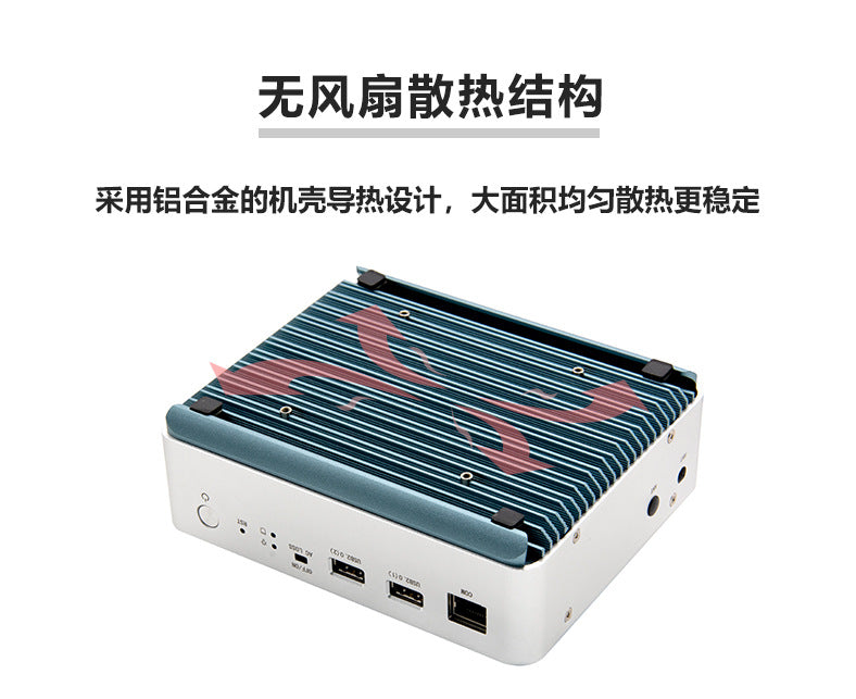 Industrial Control Dual Network J6426 Industrial Computer Small Host N6211 Dual HDMI Thin Client NUC Mini Host