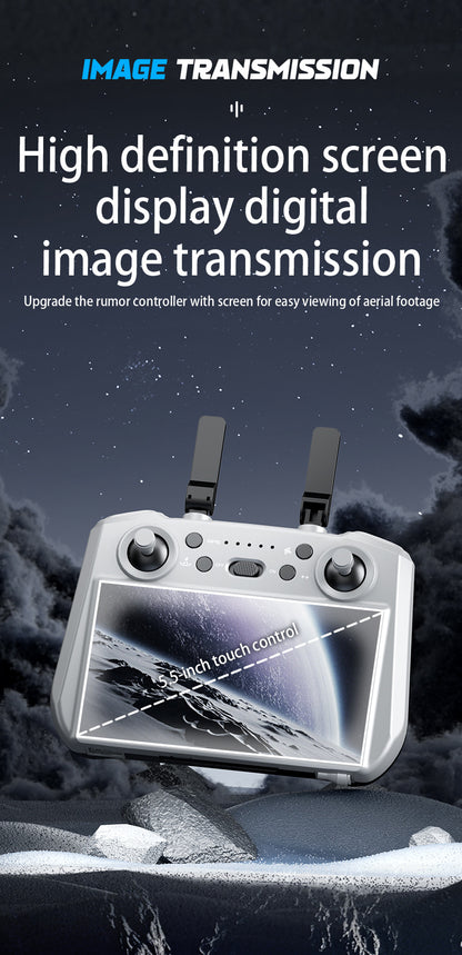 Cross-Border AE3Drone remote control with screen brushless GPS Three-axis gimbal Obstacle Avoidance Drone Remote Control Aircraft