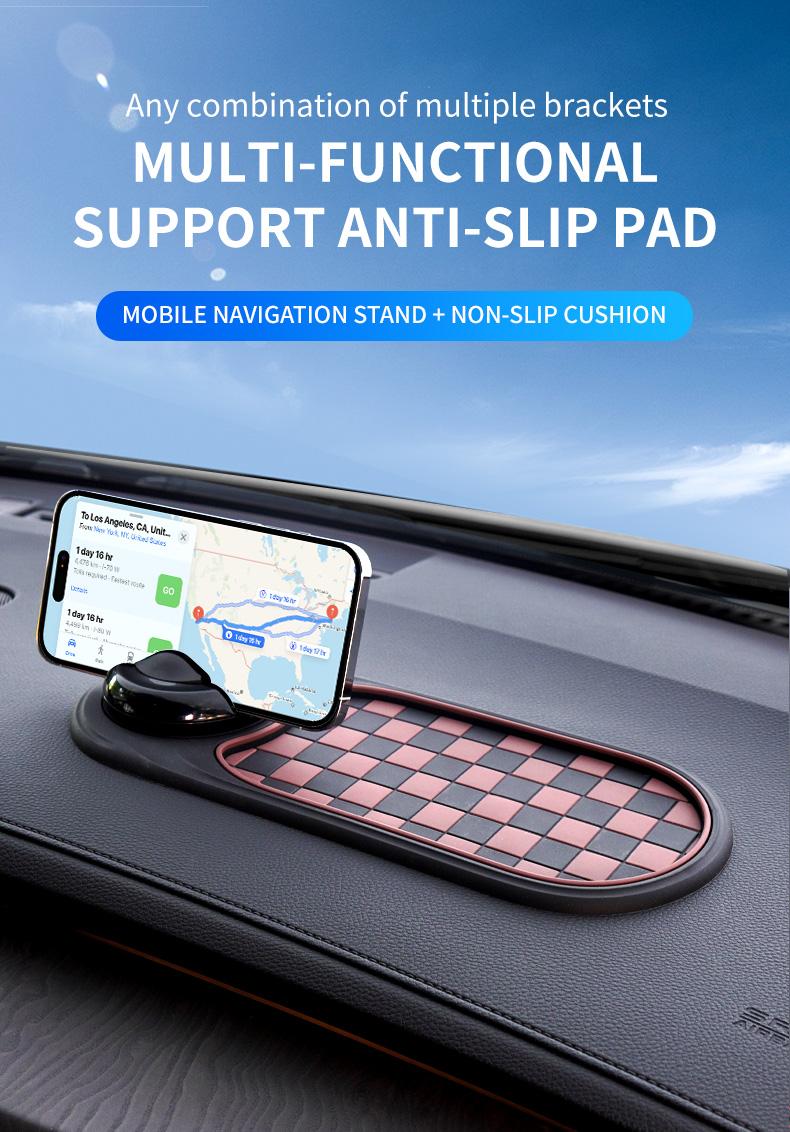 Unlock New Experience During Driving-Car Phone Holder with Anti-slip Pad Makes You Enjoy your Each Driving Travel-1