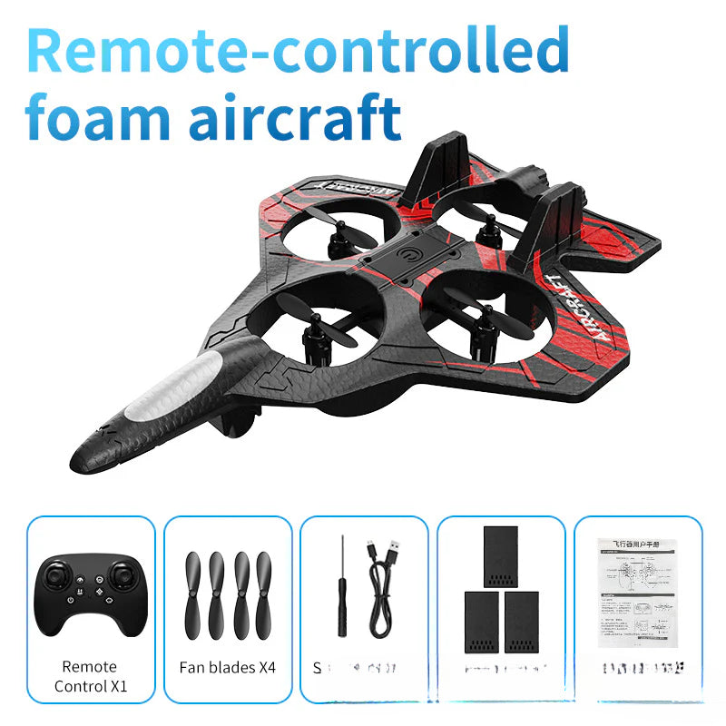Cross-border G1 Stunt Aircraft Fighter Glider Foam Aircraft Drone Small Model Aircraft Toy for Elementary School Students and Boys