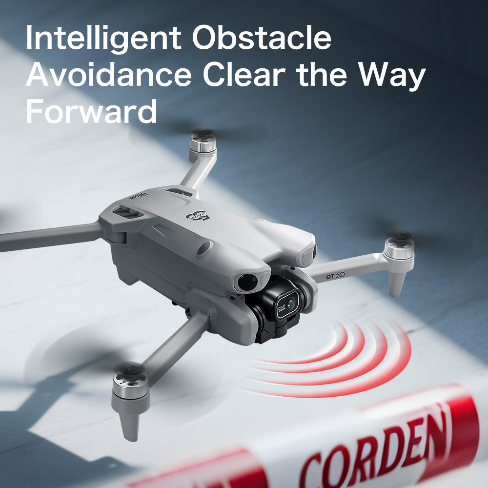 Cross-Border GT50Drone remote control with screen HD aerial photography brushless obstacle avoidance quadcopter toy airplane dron