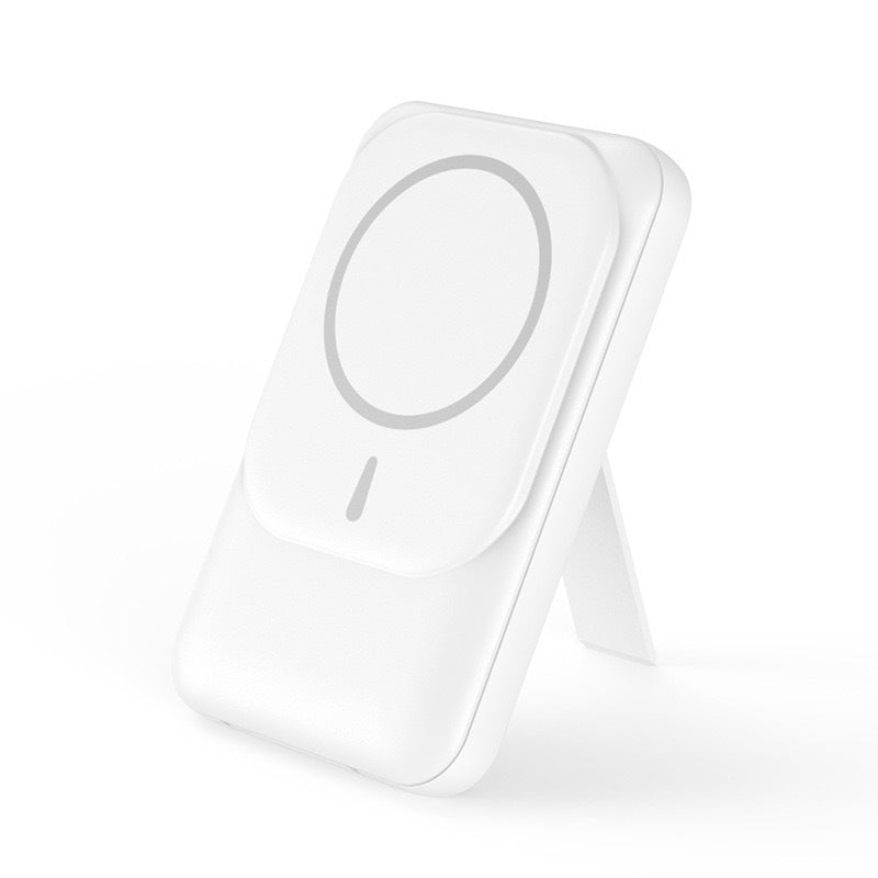 Cross-border self-contained magnetic wireless power bank10000mAh stand fast charging portable power bank