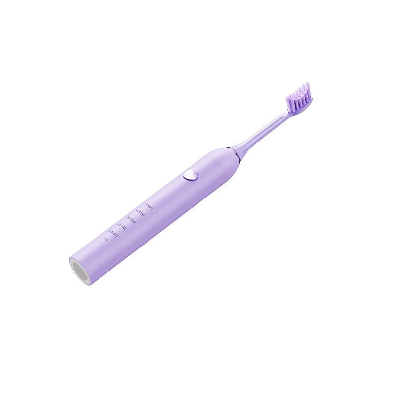 Sonic Magnetic Suspension Purple Female Color Rechargeable Soft Bristle Electric Toothbrush