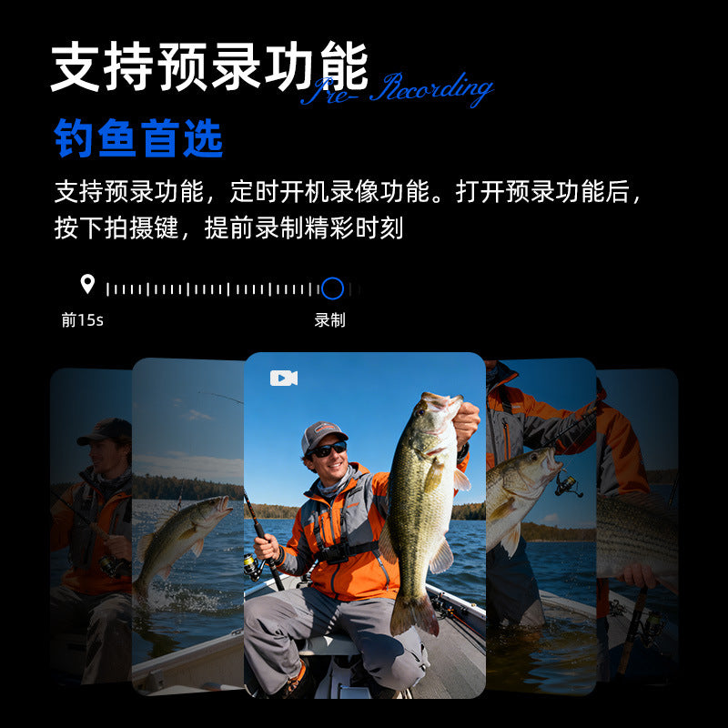 Cross-Border5k Sports Camera Anti-Shake Waterproof HD Wireless Shooting Outdoor Sports Recorder Cycling Camera