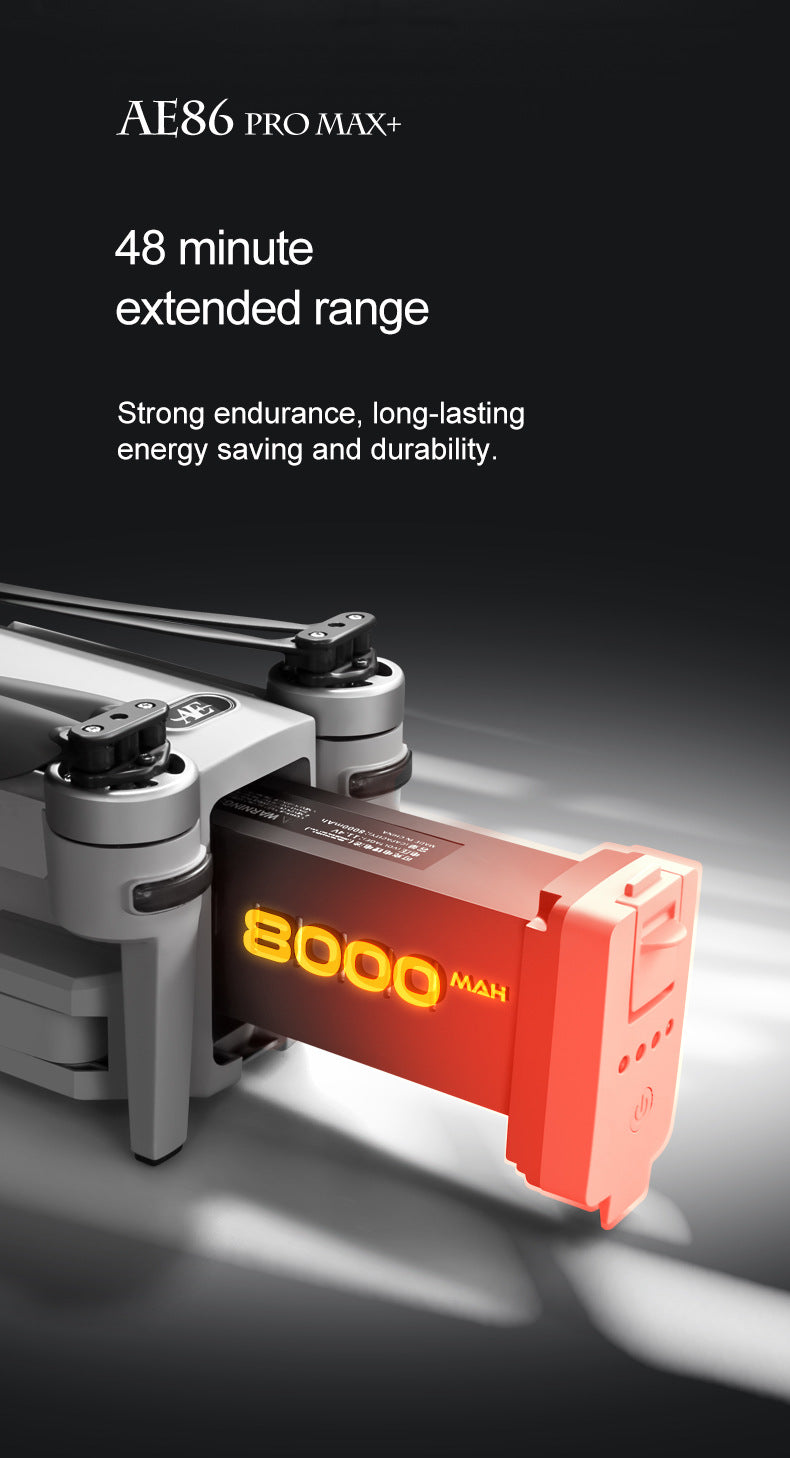 AE86+Digital image transmission with touchscreen obstacle avoidance HD professional aerial photography drone automatic return GPS Remote control aircraft