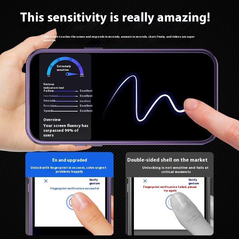 Ip16 Phone Case Privacy Protection  Exposed Label All-Inclusive 15/14/13/12