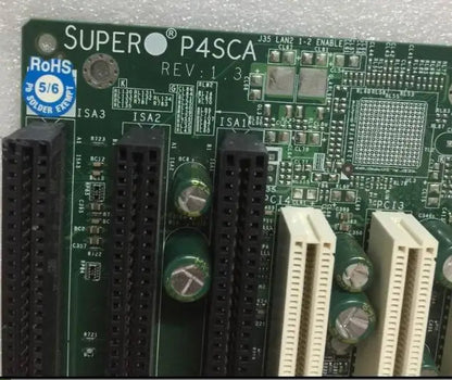 P4SCA 100% OK Original IPC motherboard ISA Mainboard With VGA 4*PCI VGA LPT 3*ISA Slot CPU Industrial Board