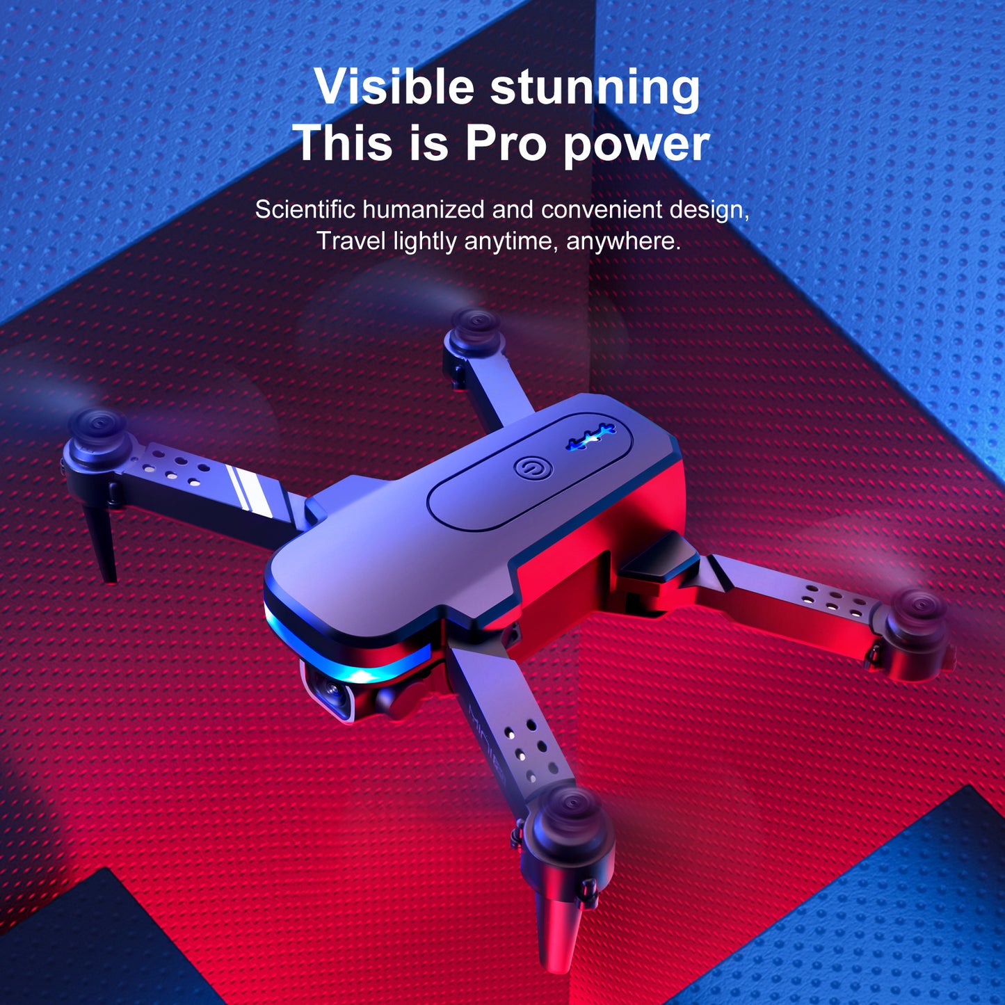 Cross-Border KY910Mini Folding Drone4K High-definition dual-camera aerial photography quadcopter with altitude hold remote control aircraft