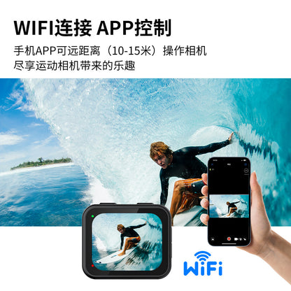 Cross-Border4KWIFI Waterproof Camera Diving Skiing Cycling Sports Anti-Shake Camera Waterproof Sports Camera