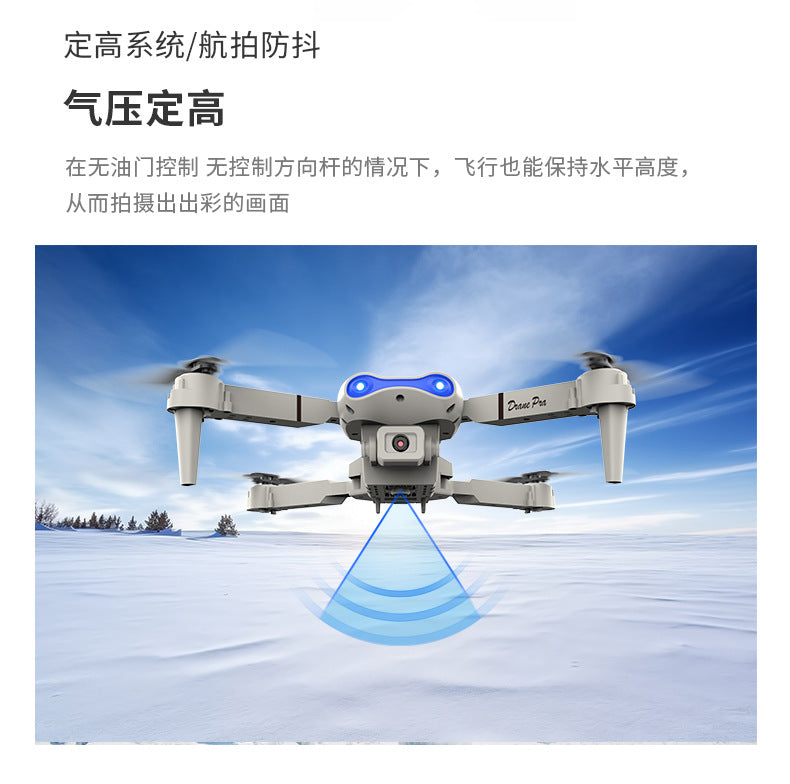 E99pro Foldable Drone HD Dual Camera Aerial Photography Altitude Hold Quadcopter E88PRO Remote control aircraft K3