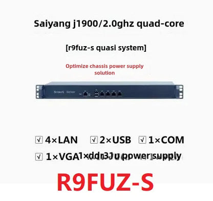 Soft router motherboard J1900/D525 4 network ports Gigabit card server AiKuai firewall New Original Mini-ITX Mainboard DC12V