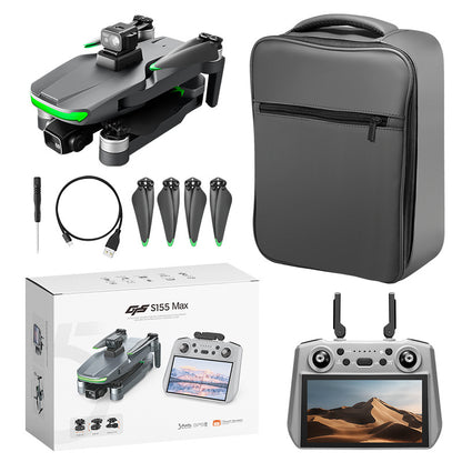 Cross-Border S155Relay Brushless Drone Laser Obstacle Avoidance Three-axis Anti-shake Gimbal GPS Return to Position Drone