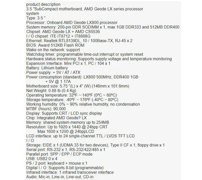 GENE-5315 Rev.B1 100% OK Original 3.5 inch IPC Embedded Motherboard 3.5” Industrial Mainboard SBC with CPU RAM