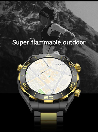 2025 NEW Extraordinary Master Smart Watch Men AMOLEDHD Screen GPS Bluetooth Call for lP68 Waterproof Watches Blood Sugar Wearable Monitor