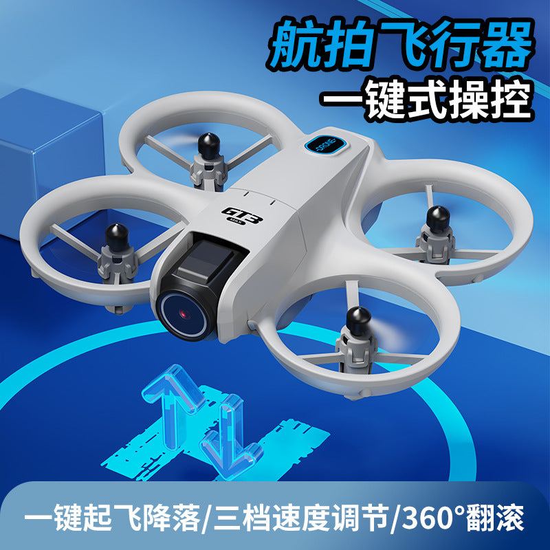 Cross-Border GT3Drone Remote Control with Screen Optical Flow Positioning Electric Lens Quadcopter Remote Control Aircraft Toy