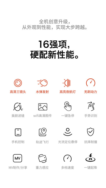 K11Max Drone Brushless Motor Three-Camera Aerial Photography Quadcopter Water Bomb Launch Remote Control Aircraft Drone