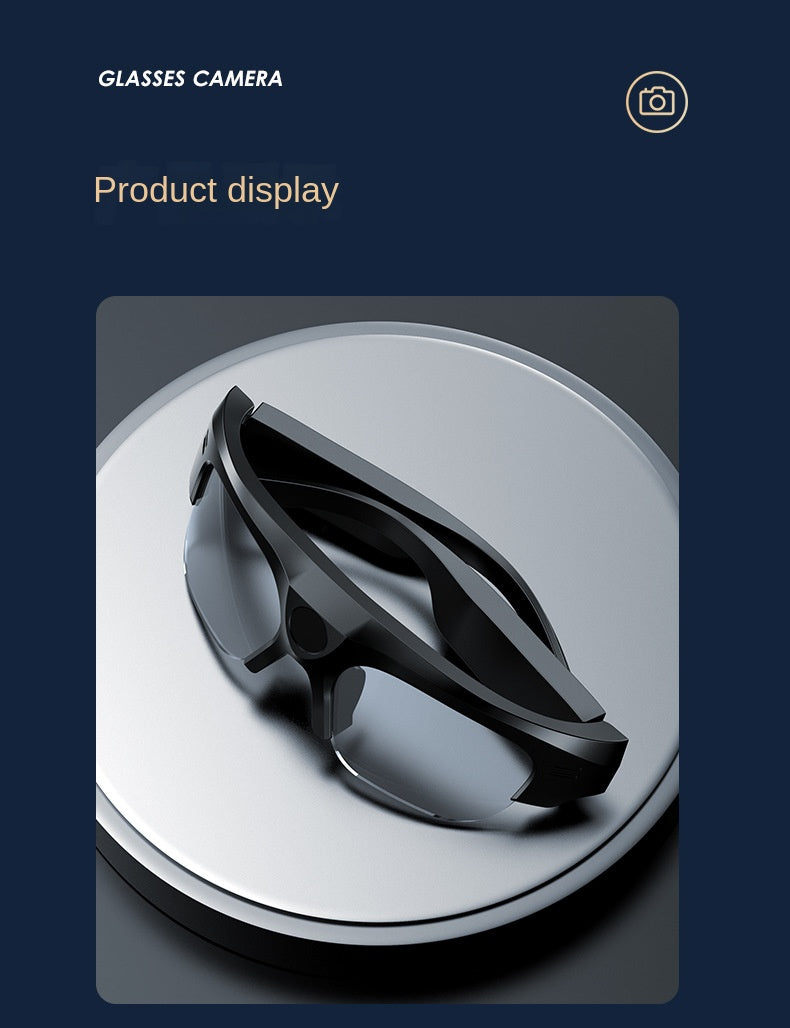 New Anti-Blue Light Audio Wireless DV Sports Camera Running Cycling Music Listening Smart Bluetooth Glasses Headphones