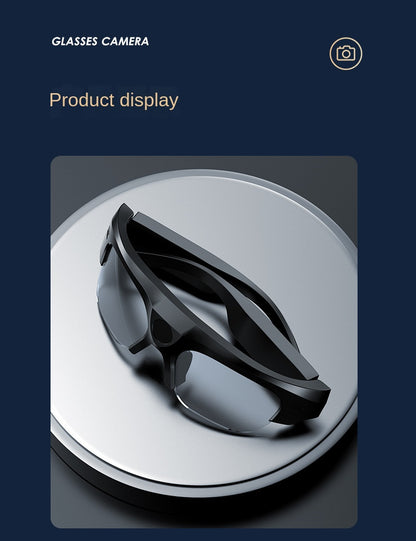 New Anti-Blue Light Audio Wireless DV Sports Camera Running Cycling Music Listening Smart Bluetooth Glasses Headphones