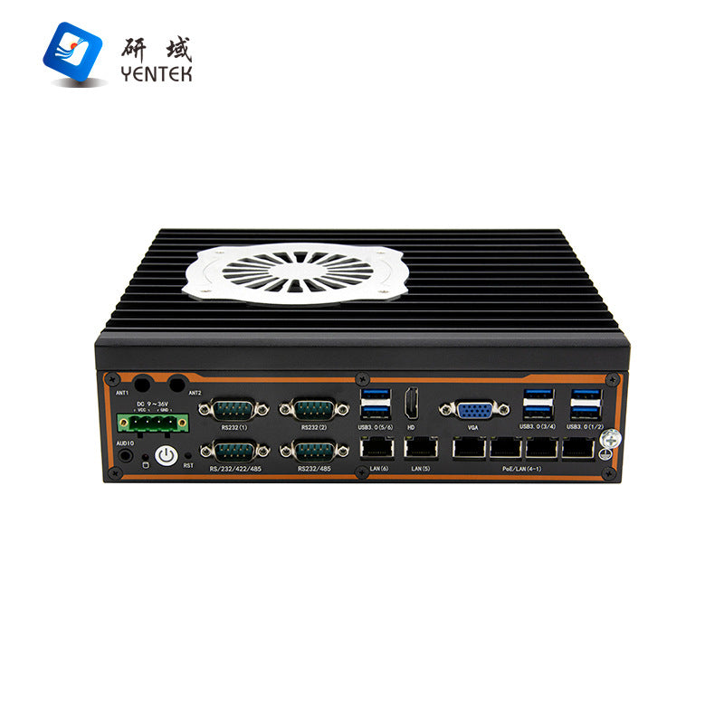 G3750F-L6 High-Performance Industrial Computer 6 Network Ports 4 Serial Ports 12/13/14 Gen i5 i7 Vision Industrial Computer