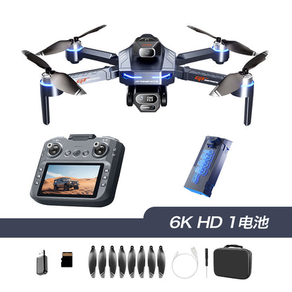 Cross-Border GT8Drone remote control with screen HD aerial photography brushless obstacle avoidance quadcopter toy airplane drone