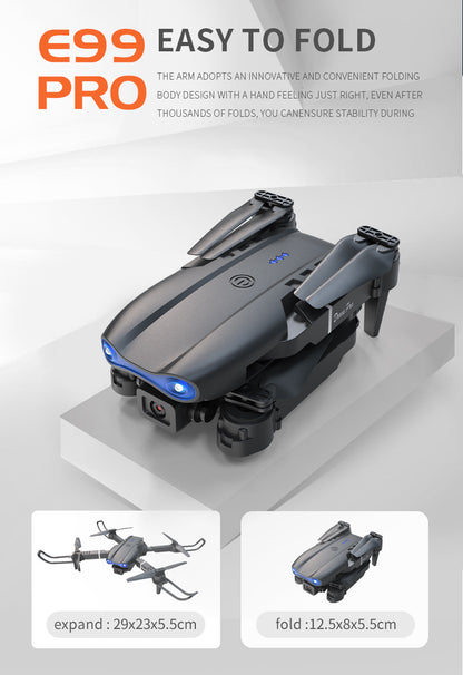 E99pro Foldable Drone HD Dual Camera Aerial Photography Altitude Hold Quadcopter E88PRO Remote control aircraft K3