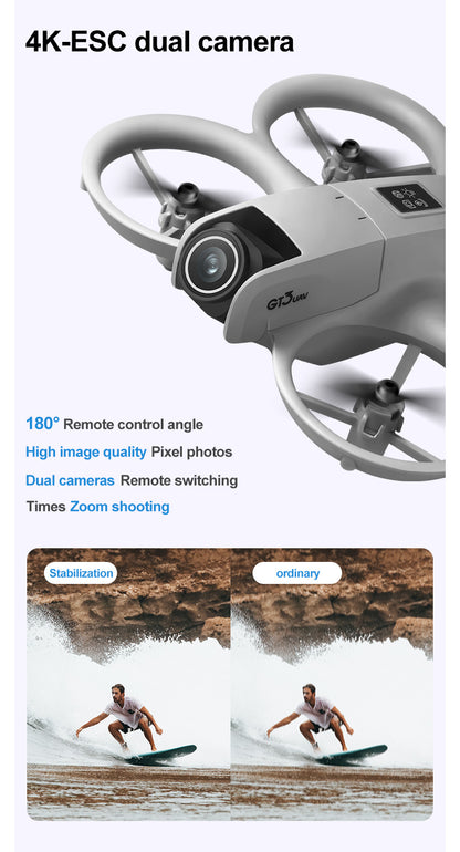 Cross-Border GT3Drone Export Aerial Photography HD Remote Control Aircraft Dual Camera Altitude Hold Aerial Photography Drone RC Model