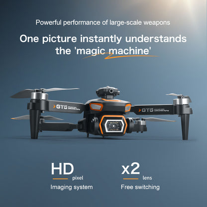 Cross-Border GT5MAX Drone with screen control, optical flow positioning, quadcopter with brushless motor, remote control airplane toy