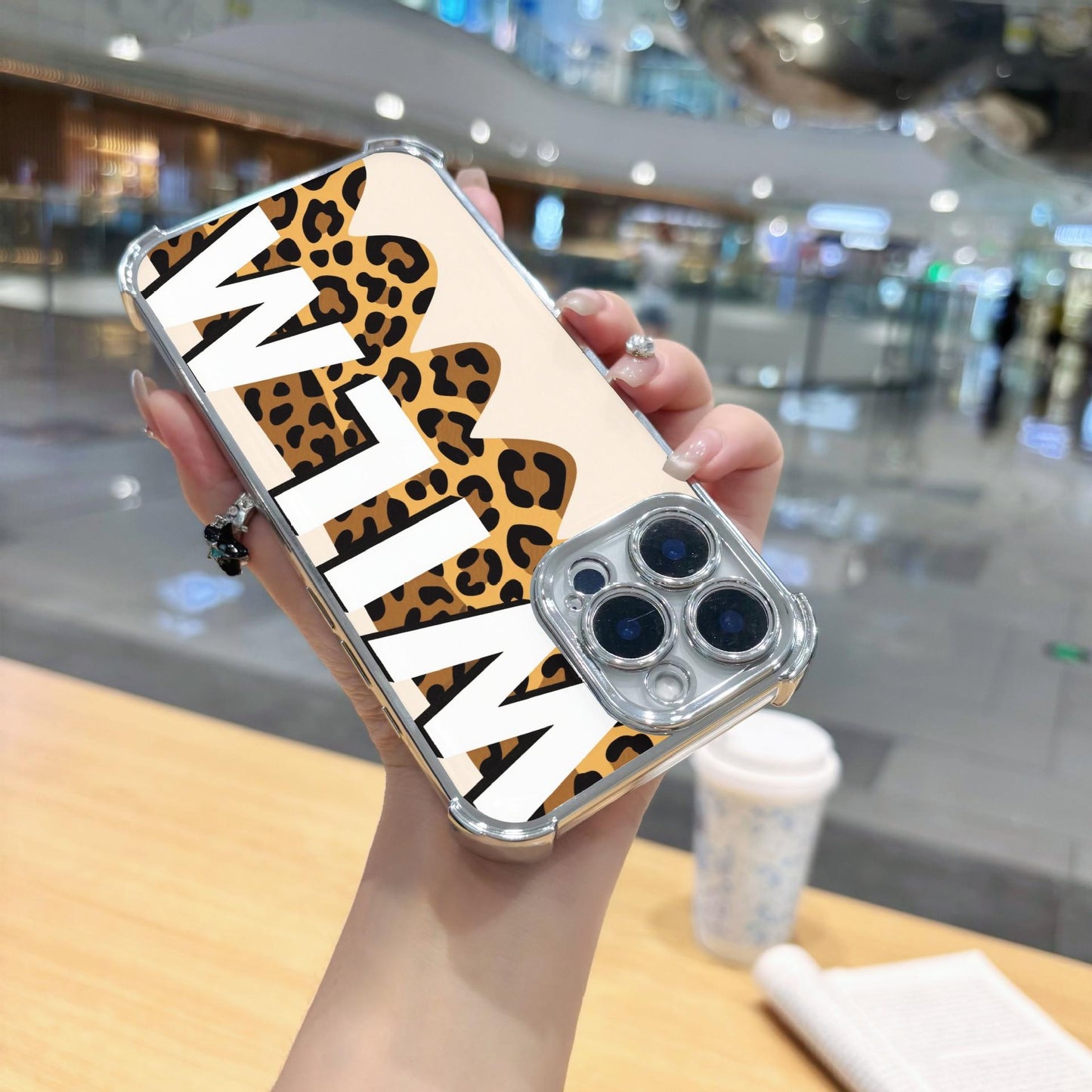 Glossy Oil Suitable for iPhone 17 Pro Max Phone Case 16P 15 12 14 13 11 Four-corner Anti-drop Electroplated Cross-border Outdoor