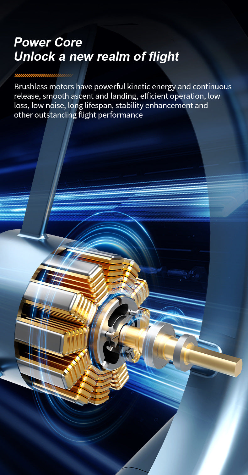 Cross-Border Z4Drone Large Screen Aerial Photography Brushless Quadcopter Obstacle Avoidance Anti-Collision Flying Machine Toy Remote Control Airplane