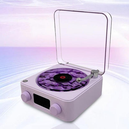 Wireless Speaker, Multifunctional Desktop Speaker with USB Port & AUX Input, Speaker with Environment Light Adjustment Modes, Halloween Gifts, Decor