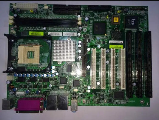 BATX-845E-G2B REV 3.2 100% OK Original IPC Mainboard ATX Industrial Motherboard with 845 4*PCI CPU RAM 2*LAN 3*ISA IPC Board
