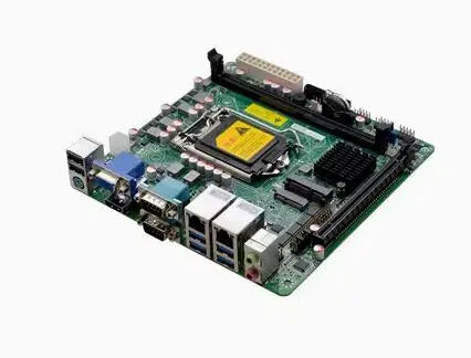 H61 B75 Motherboard 2nd/ 3th Core i3/i5/i7 LGA1155 Desktop CPU IPC Mini-ITX Industrial Mainboard with 6*COM 2*LAN DDR3 VGA
