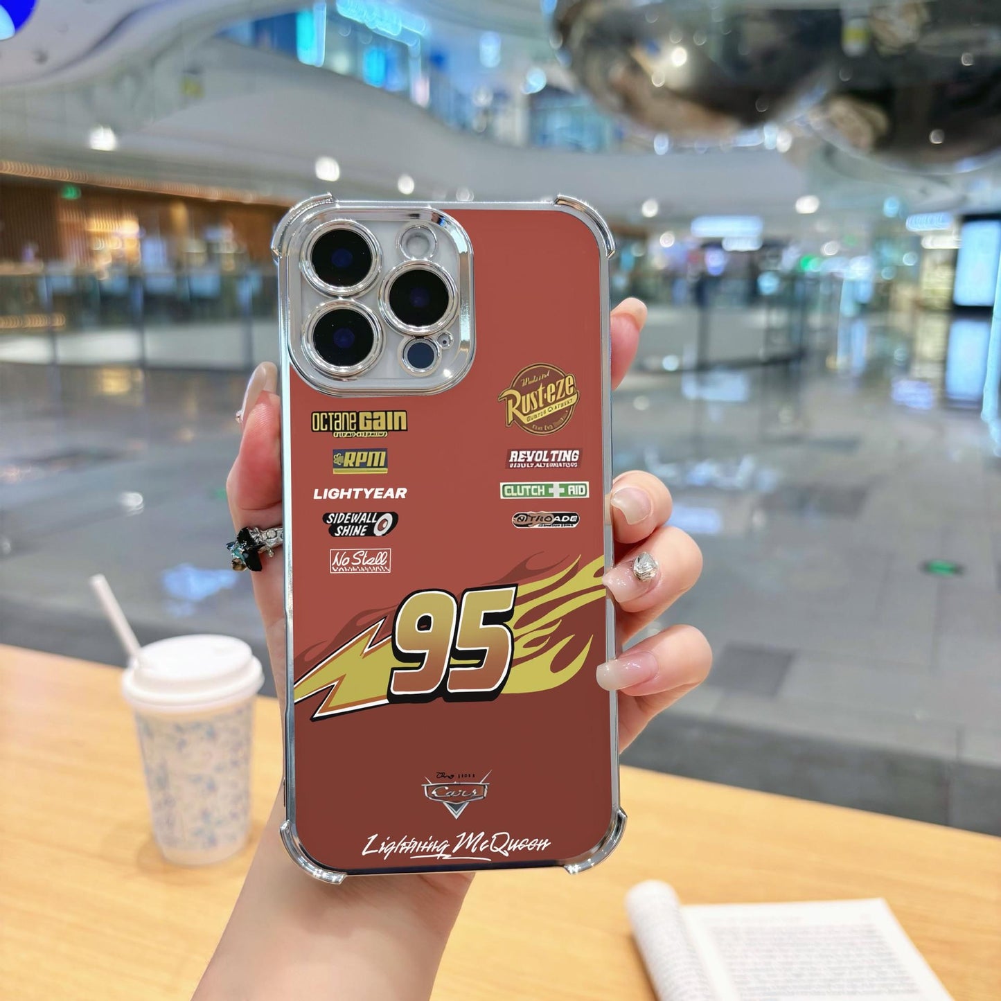 Glossy Oil Suitable for iPhone 17 Pro Max Phone Case 16P 15 12 14 13 11 Four-corner Anti-drop Electroplated Cross-border Outdoor