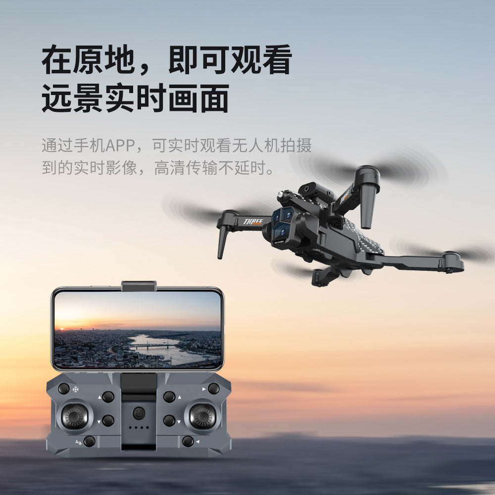 Cross-Border New Products K10MAX High-definition Aerial Photography Drone Four-way Obstacle Avoidance Optical Flow Localization Folding Four-axis Remote Control Aircraft