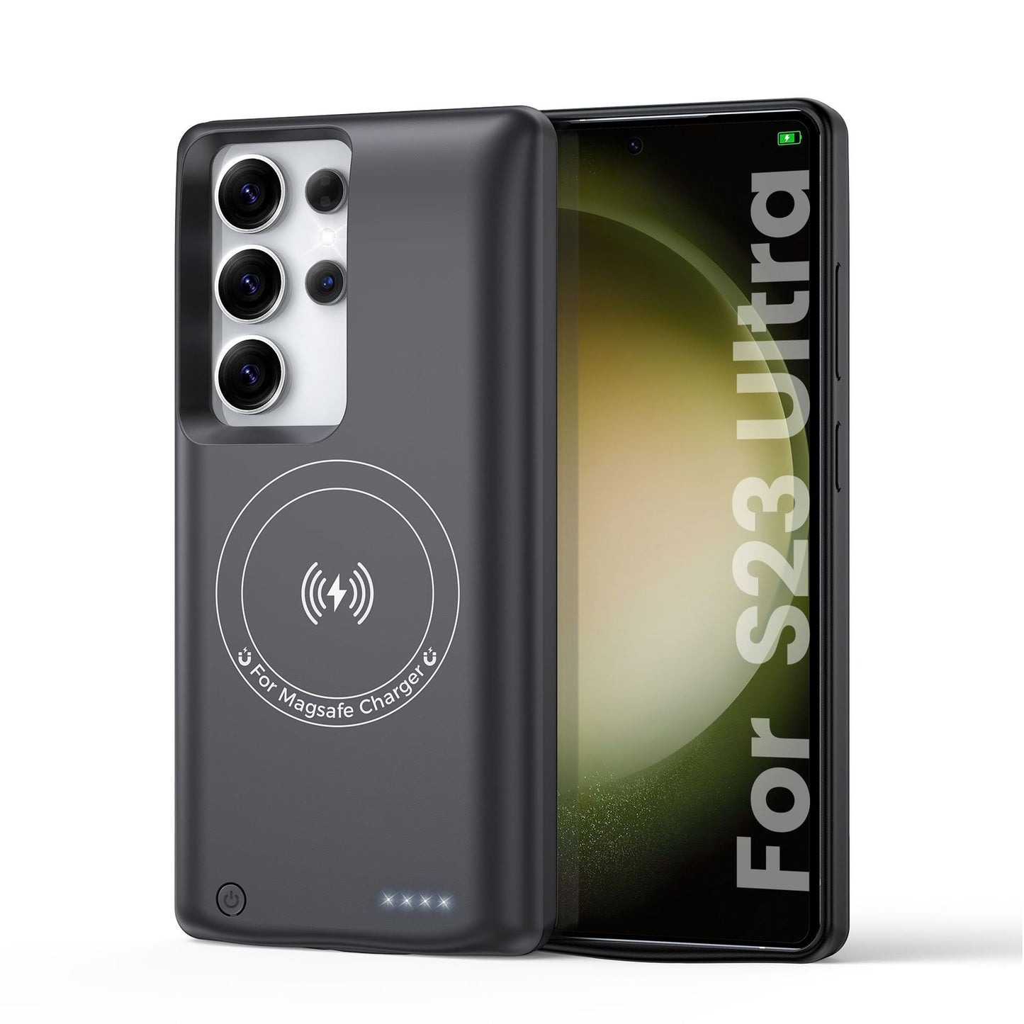 Cross-border Amazon Back Clip Battery Compatible with Samsung s25ultra/24/23/22p Wireless Back Clip Power Bank