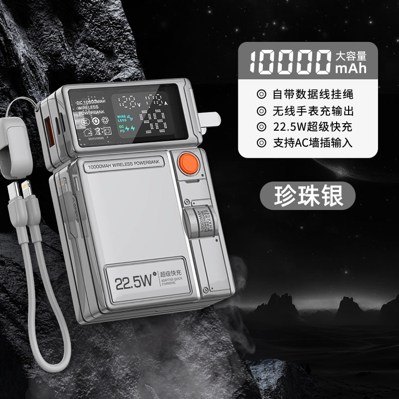 AC Plug Charger30W Super fast charging portable power bank with stand cross-border magnetic charger