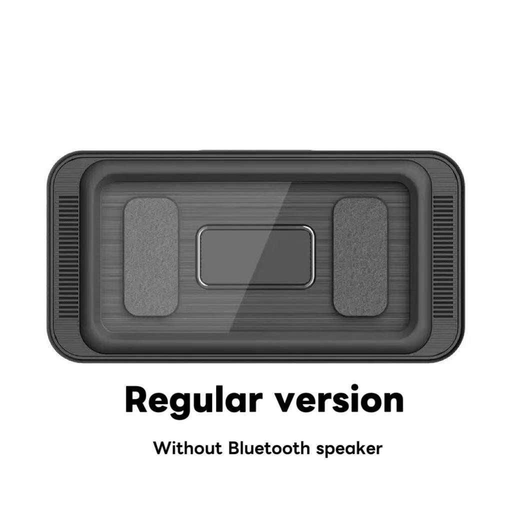 Waterproof Bluetooth-compatible Speaker with 360° Rotating Touch Screen, Shower TV-like Phone Mount for Video Viewing, Music & Bath Time in Bathroom, Kitchen & Pool, Waterproof Wireless Speaker