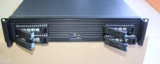 New 2U IPC Chassis 2U rackmount case Hard disk: 4 hot swaps (with backplane) For motherboard server firewall computer