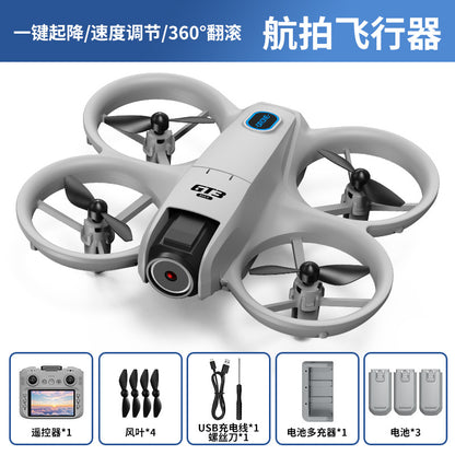 Cross-Border GT3Drone Remote Control with Screen Optical Flow Positioning Electric Lens Quadcopter Remote Control Aircraft Toy