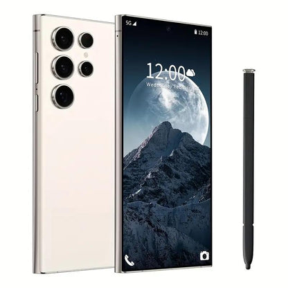 2025 US version C37  phone, Android 15system, 8GB+256GB memory, 6.8-inch HD+display screen, 6800mAh battery, facial recognition unlock, GPS, holiday birthday gifts,,S Pen, compatible with AT&T TMobile, Verizon, Metro by T-Mobile
