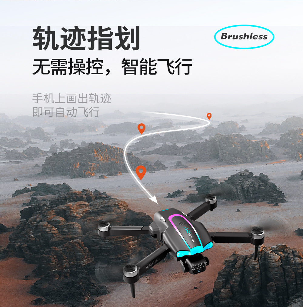 XT105Drone Obstacle Avoidance Dual Servo Aerial Photography Quadcopter Brushless Motor Remote Control Aircraft Drone Cross-Border