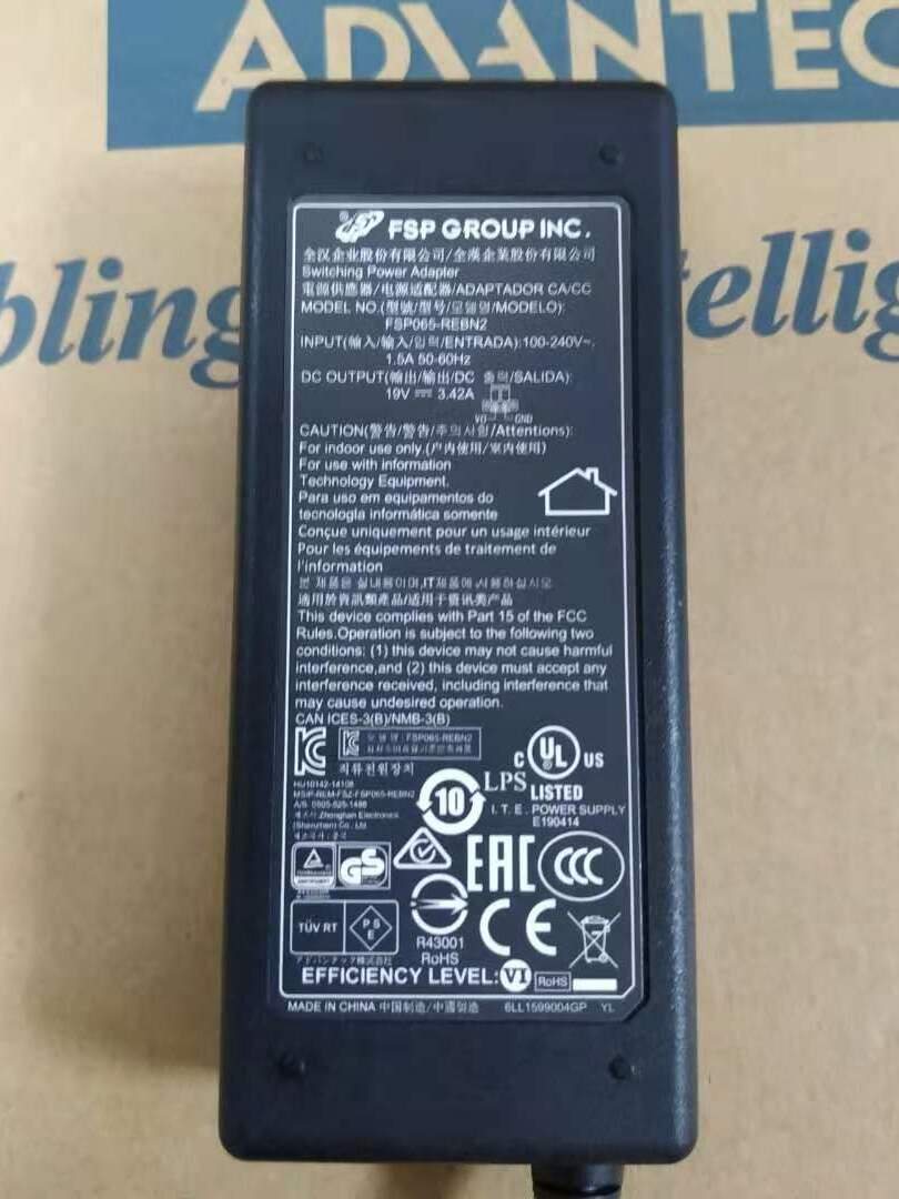 Advantech PPC-3100/UNO-2484 Power Adapter 19V-4.74A Quanhan 19V 3.42A Phoenix Terminal