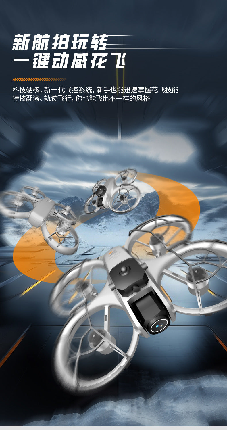 Cross-Border Z4Drone Large Screen Aerial Photography Brushless Quadcopter Obstacle Avoidance Anti-Collision Flying Machine Toy Remote Control Airplane