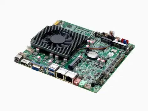 5205u Mini-ITX Motherboard 10th Celeron Intel CPU IPC SBC Embedded Ultra-thin Mainboard with 6COM LAN DC12V DDR4 6USB LVDS