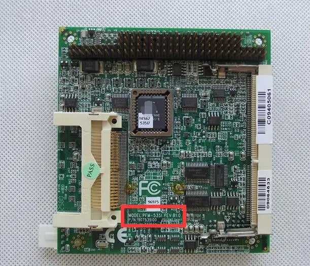 PFM-535I REV:B1.0 100%OK PC104 Mainboard original Fanless 386 IPC CPU Board PC/104 Embedded Industrial Motherboard with Memory