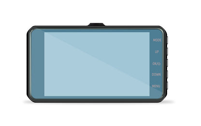 Hd4Inch2.5D Touch Control Front and Rear Dual Recording Car Camera DVR24Hourly Parking Monitoring1080P Driving Recorder